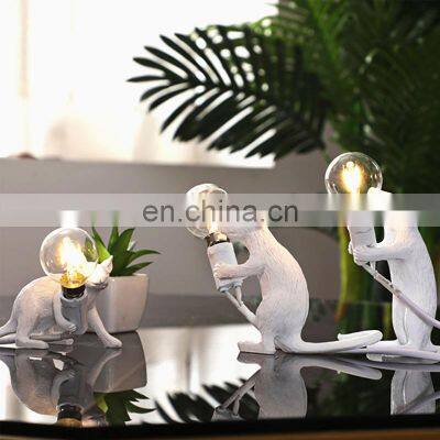 Cartoon Animal Table Lamp Mouse Table Lamp Nordic Animal Lamp for Home Decoration