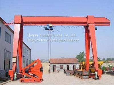 Hot Sale 30 Ton Electric Single Beam Gantry Crane photo-2