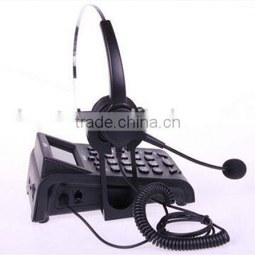Professional Call Center Communication Dial Pad Headset Telephone With Rj11 Plug Cable photo-5