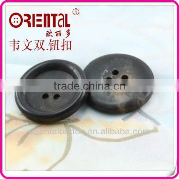 high quality 4 holes natural real horn button