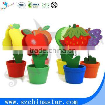 Flower Pot Memo Clip Type and Memo Holder photo-2