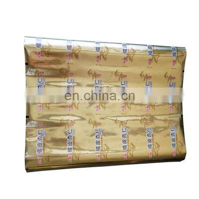 Customized glossy laminated plastic food packaging automatic film roll