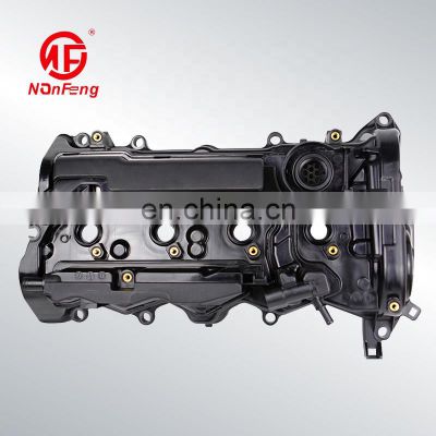 Black Plastic Auto Car Engine Valve Cover For Honda Accord 12310-rdf-a01