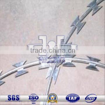 Hot Dipped Galvanized Concertina Razor Barbed Wire bto-22