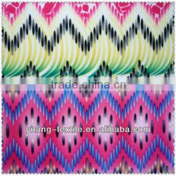 weaves printed knit fabric