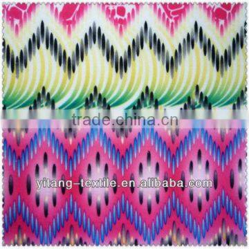 Weaves Printed Knit Fabric