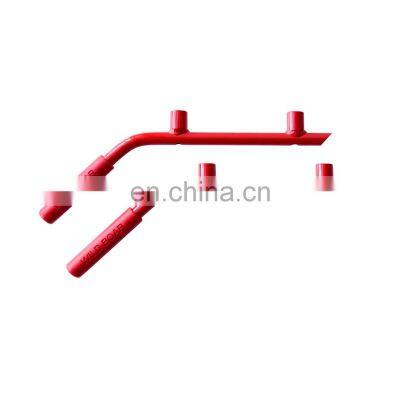 Red Rear Bar Grab Handle For Jeep Wrangler JK JKU 2007-2018 Steel Car Accessories