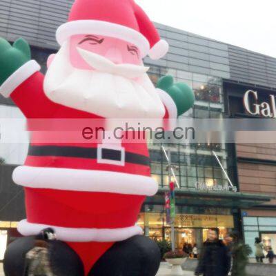 Red ornaments ball inflatable outdoor christmas decoration