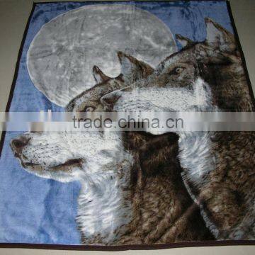 100%polyester printed blanket