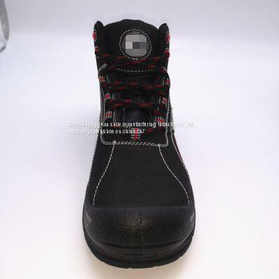 S1P/S3 SAFETY SHOES NUBUCK LEATHER MIDDLE CUT RT6868 photo-4