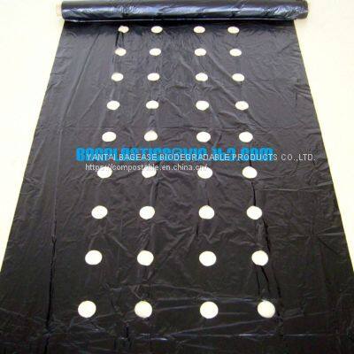 agricultural film, pe film, horticultural mulch film, garden perforated ground film,Mulching films, garden film, pe film