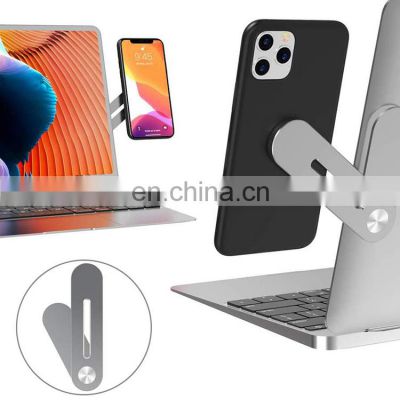 New Design Multifunctional Mini Computer Stand Aluminum Alloy Laptop Mobile Phone Holder With Foldable Extension