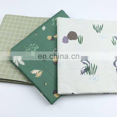 2.35m wide wholesale cartoon Squirrel Pine cone printed cotton children's pure cotton bed twill print fabric