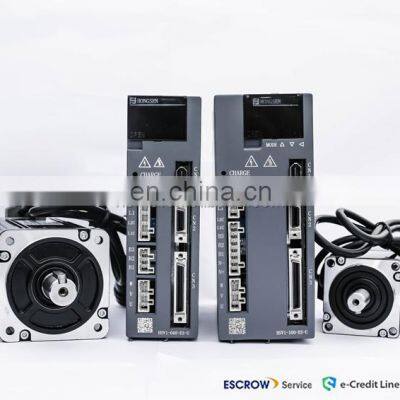 1.27NM 200W HONGSEN-SERVO AC Servo Motor 220V 3000Rpm / Min Drive CNC Machine Kit + 3M Cab photo-5