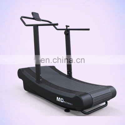 Power Strength Hot Sale Fitness Equipment China Factory Manual Treadmill Bodybuilding Running Machine Y600 Curve Treadmill