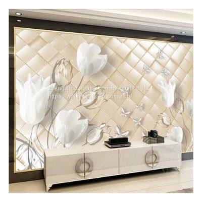 New Designs Decorative Floor Sticker Murals Flowers Mural Waterproof 8D Drop Ship photo-4