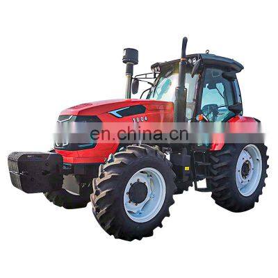 Agriculture equipment 4wd 140hp 150hp 180hp farm  tractor with front pto tracctor implements