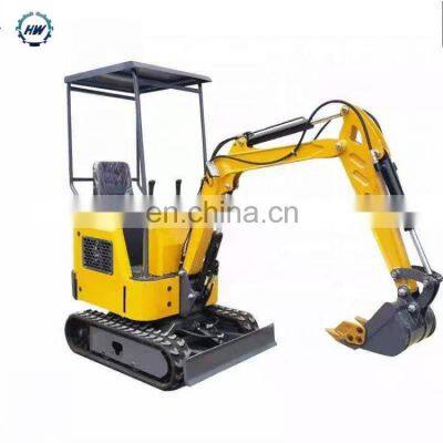 Low price mini cabin household micro excavator garden small hydraulic china farm crawler excavator