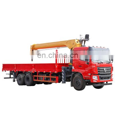 12ton hydraulic manipulator lifting mobile truck mounted crane