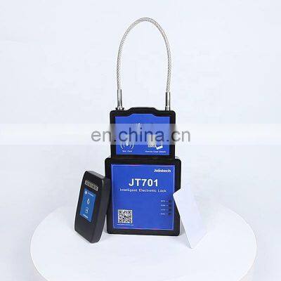 Smart lock gps electronic padlock tracker for cargo container gates receive real-time location on your phone