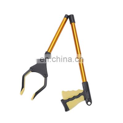 Aluminum alloy thickened foldable sanitation garbage folder portable trash picker grabber pick up tools