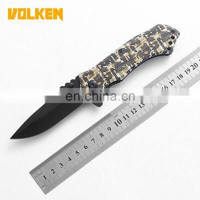 3D printed non-slip jungle survival knife high hardness outdoor folding knife new pocket knife