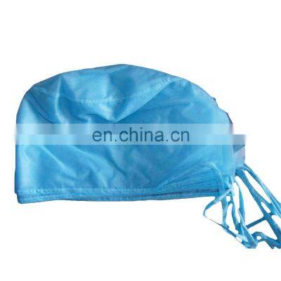 Colorful Hair Nets Disposable Surgical Non Woven Mob Caps