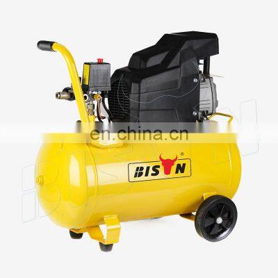 Bison China 1500W Compressor Portable 8Bar 115Psi Direct Drive Air Compressors With Safety Valves