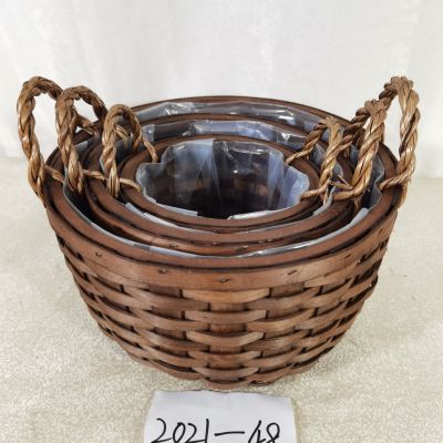 Planter Wholesale Factory Hot Sale Woven Willow Basket