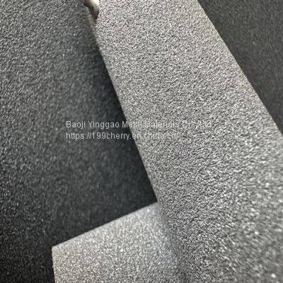 30um Titanium Sintered Porous Metal Filter Tube photo-4