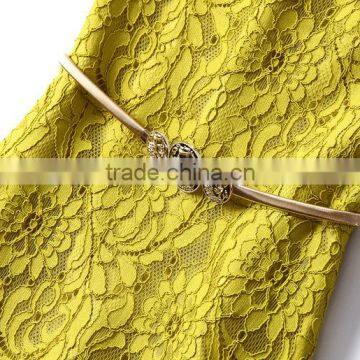 Sexy Slim Dress Sleevess Lace Dress Womans Evening Dress photo-6