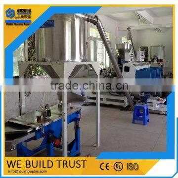 PVC double screw plastic granulating machine
