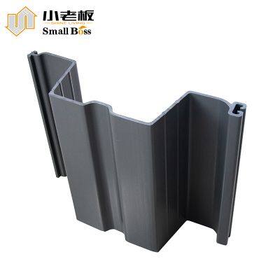 Palplanches en feuille de PVC haute résistance en forme de U pour murs de soutènement, stabilisation du rivage, découpe et moulage personnalisés