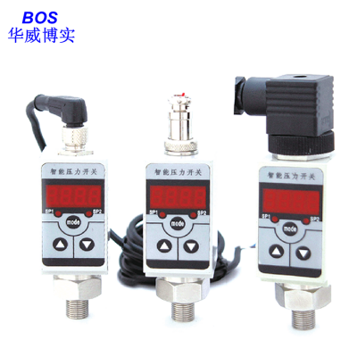 BOS-ZK01Pressure Controller, Relay Switch Output, Can be Superimposed With 4-20mA Current Output, 24VDC or 220VAC Power Supply photo-3