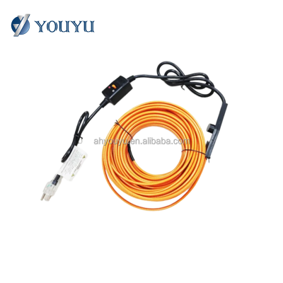 Copper-Conductor Rubber-Insulated Self-Regulating Underground Water Pipe Heating Cable Gutter Heating Trace Cable photo-5