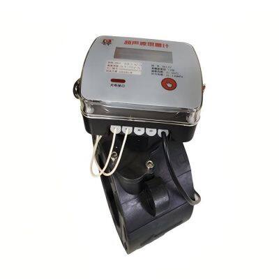 Segment-type ultrasonic flowmeter with stable and consistent performance of the inlet piezoelectric ceramic plate for high-precision measurement