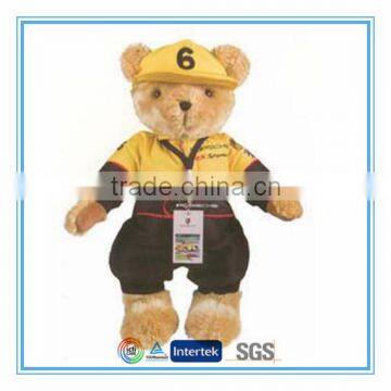 Custom plush toys teddy bear design