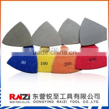 Triangle Electroplated Wet Polishing pad