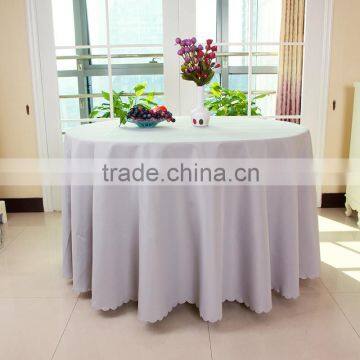 Polyester wedding and banquet table cloth