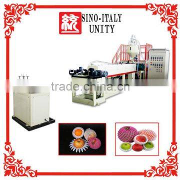 China PE foamed net making machine