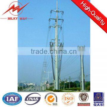 power line electric pole Steel Pole for transmission