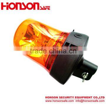 ECE R10 Halogen Rotating Beacon, Amber Warning Light, LED Amber Emergency Light for Trucks HTR-701 photo-3