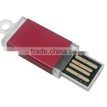 full capacity mini metal USB flash disk with OEM logo