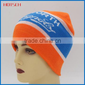 100% acrylic knit beanie china wholesale