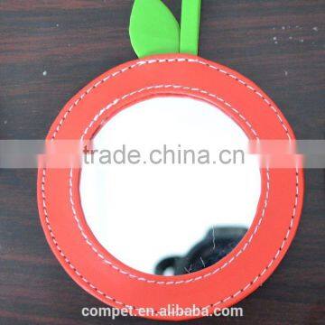 Factory Offer PU Leather Mirror Frame Pendant