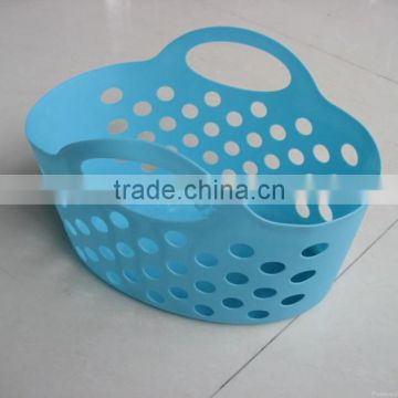 Colorful Plastic Portable Storage Basket