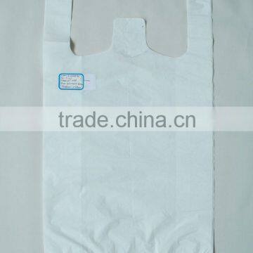 White HDPE Thick Trash Packing Bags Bin Bags