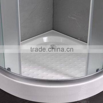 Stable Modern Sliding Door Bright Shower Enclosure photo-3
