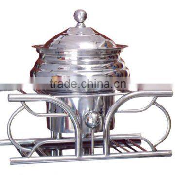 Steel Cheffing Dish, Wedding & Party utensils, food serving dish, hot keeping dish, Catering item, Hotel & Restaurant utensils