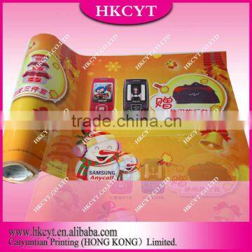 Laminating flexible roll film packaging for candy/plastic food packaging roll film